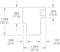 Construction drawing of a part with dimensions in inches and millimetres: Height 1.268 (32.2), Width 1.063 (27.0), smaller dimensions detailed.
