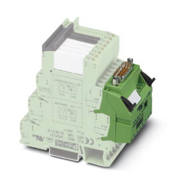 Adapter 2296058  Number of pins: 15  Green 1 pc(s) Phoenix Contact PLC-V8/D15S/OUT