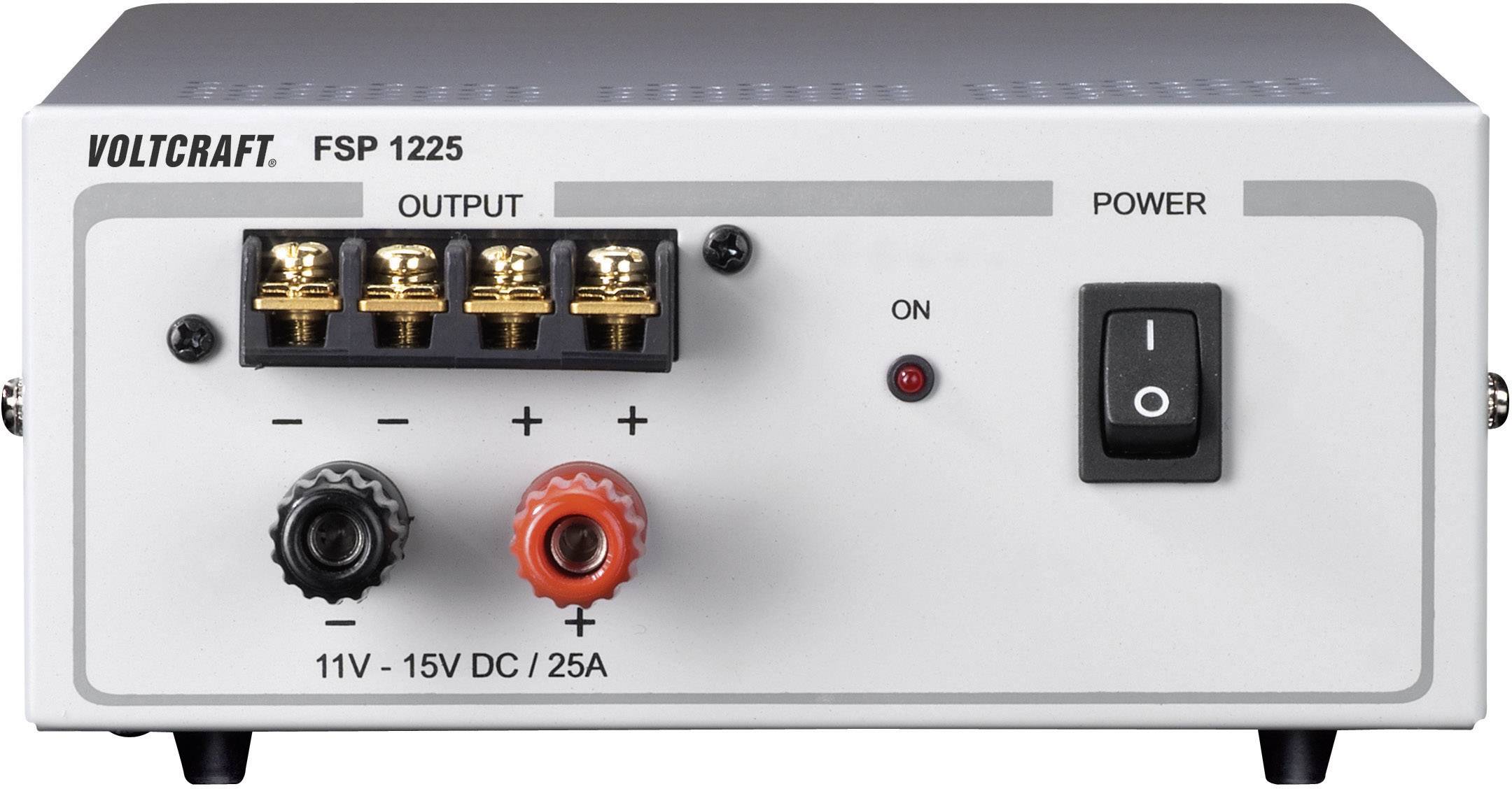 VOLTCRAFT FSP 1225 Bench PSU (fixed voltage) 11 – 15 V DC 25 A 375 W No. of outputs 1 x