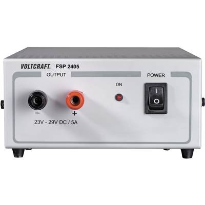 VOLTCRAFT FSP 2405 Bench PSU (fixed voltage)  24 - 29 V DC 5 A 145 W   No. of outputs 1 x