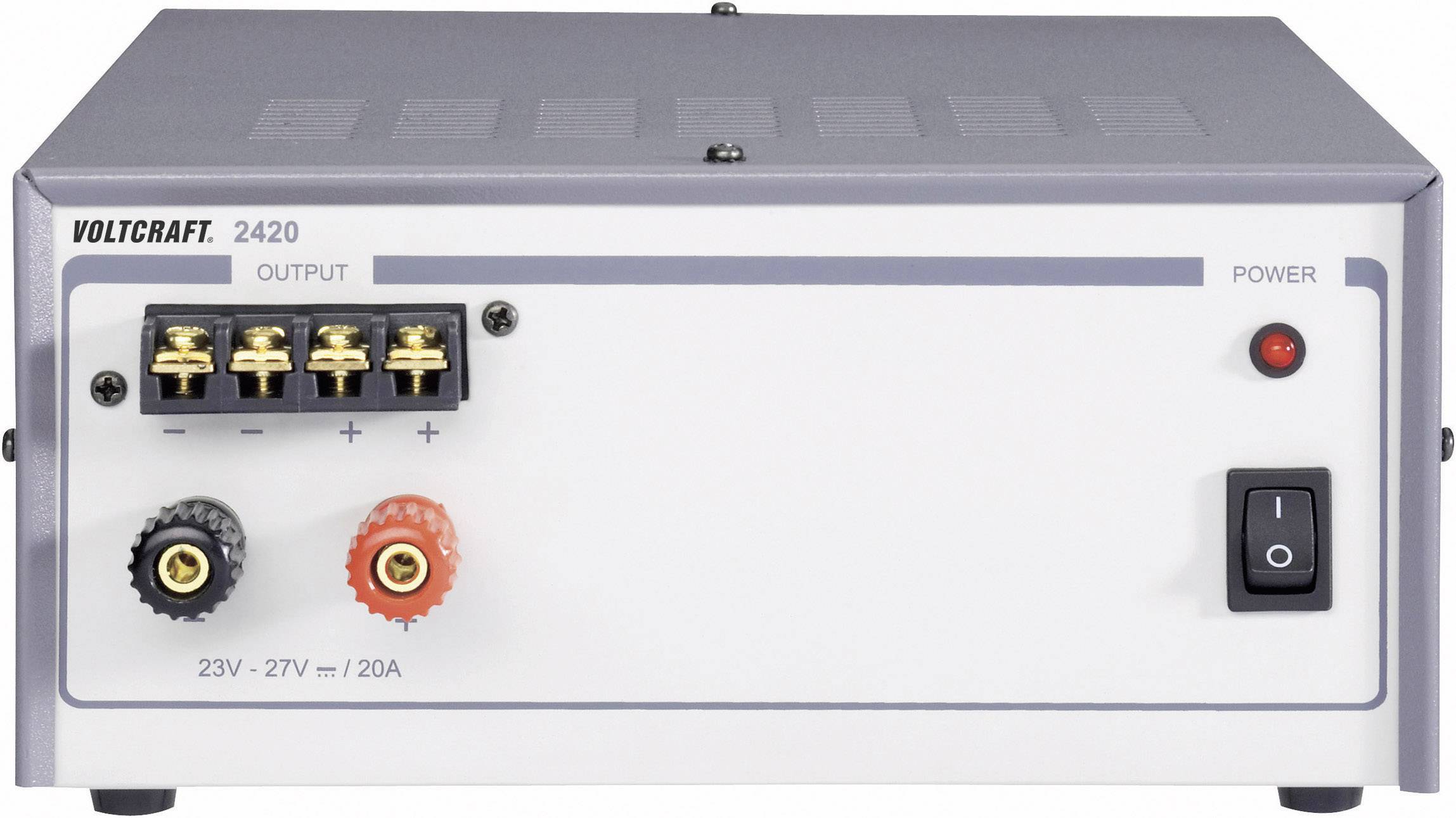 VOLTCRAFT FSP 2420 Bench PSU (fixed voltage) 24 – 29 V DC 20 A 540 W No. of outputs 1 x