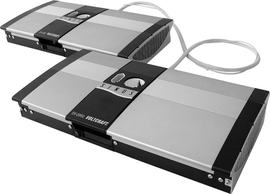 VOLTCRAFT Inverter SW-4000 24V 4000 W 24 V DC - 230 V AC Remote operation