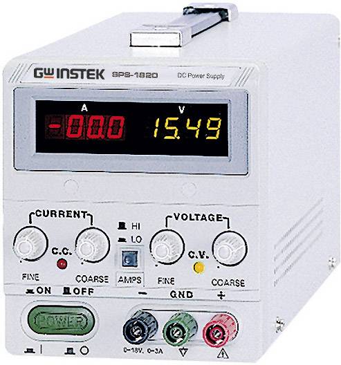 Gw Instek Sps 10 Bench Psu Adjustable Voltage 0 18 V Dc 0 A 360 W Remote No Of Outputs 1 X Conrad Com