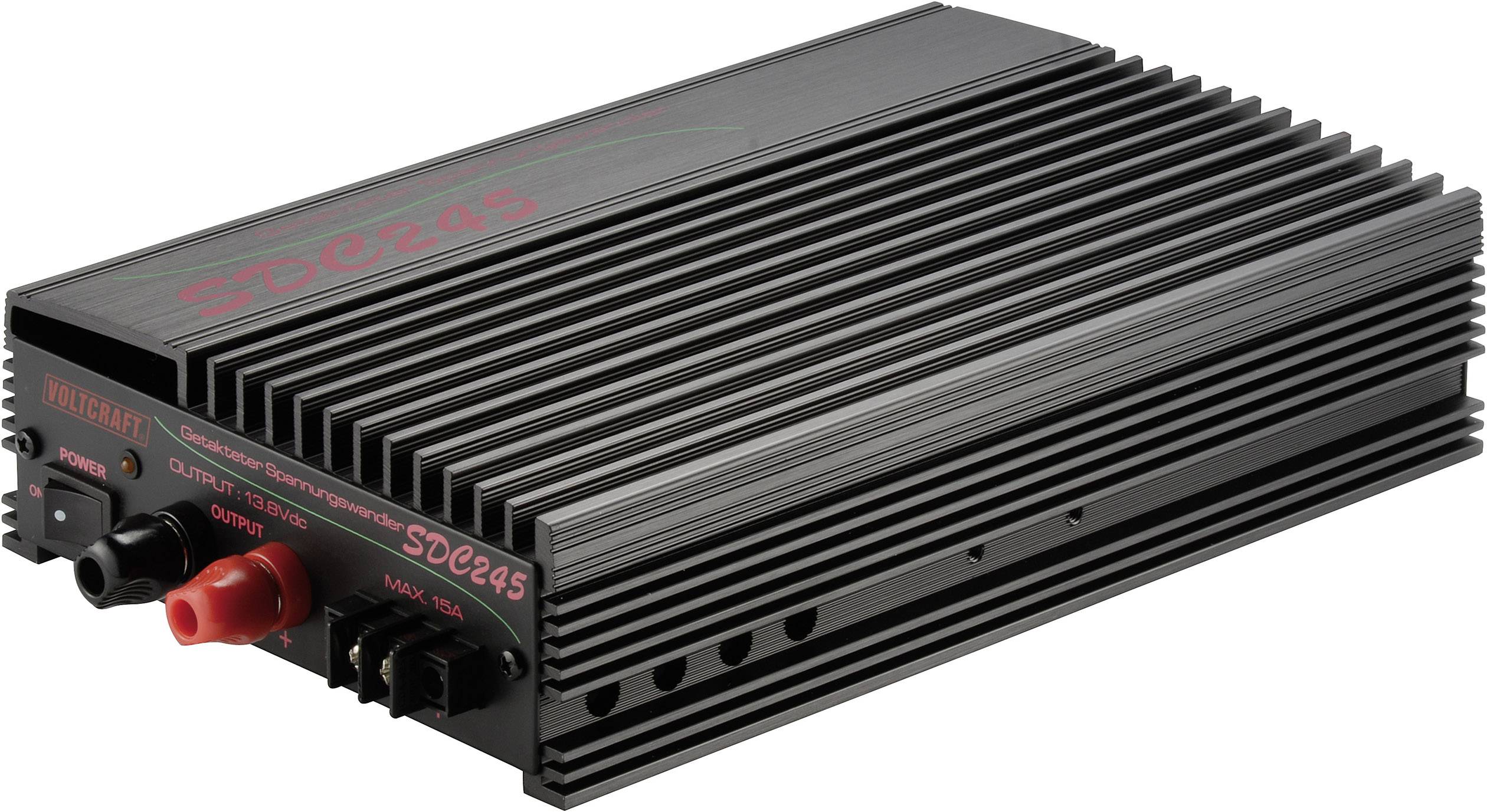 VOLTCRAFT SDC-245 DC/DC converter 24 V DC - 13.8 V DC/45 A 550 W