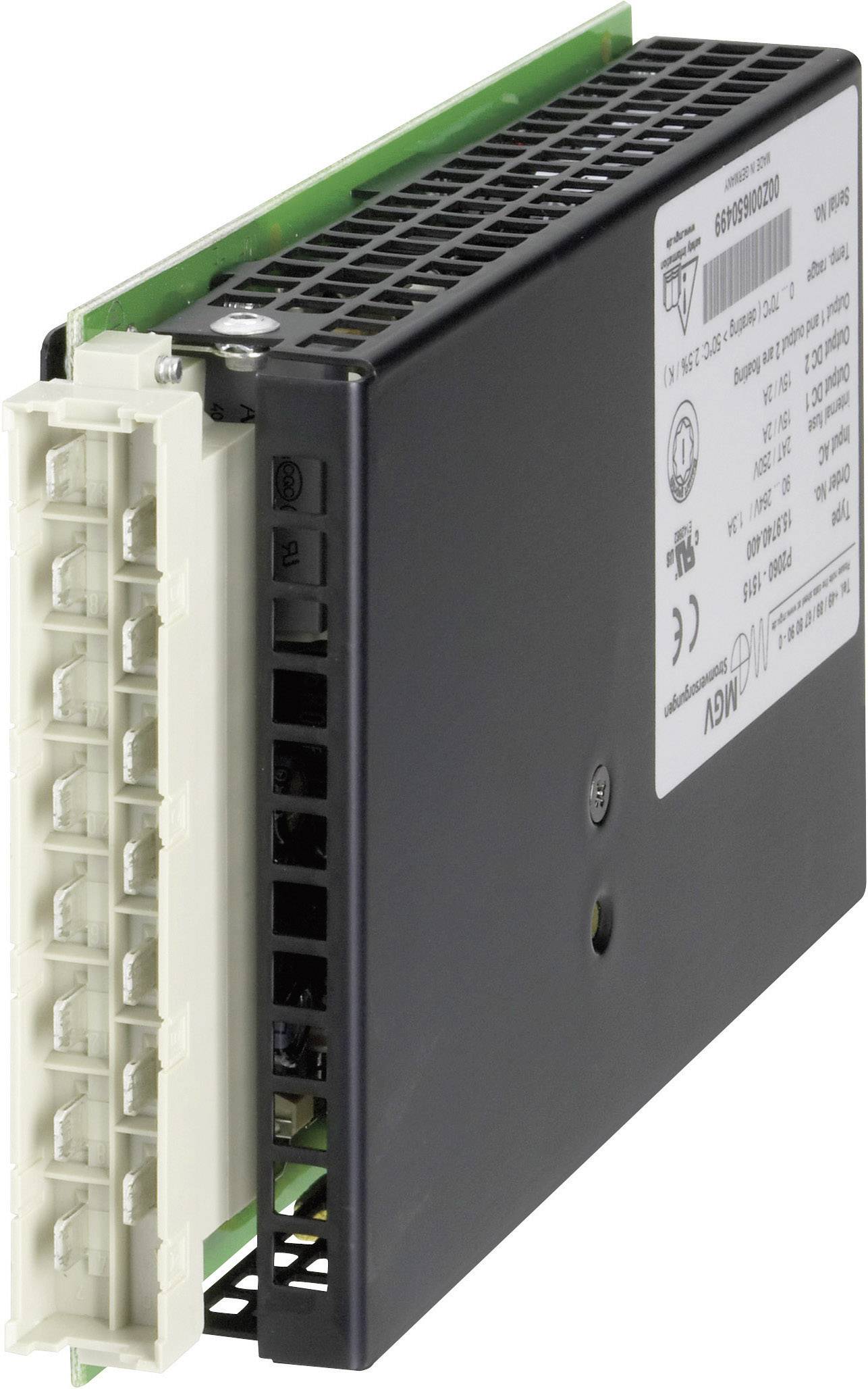 mgv;P60-12051DIN-rack built-in switched-mode power supply12 V DC / 5.0 A / 60 W