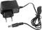 Black power supply with EU plug and long cable.