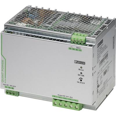   Phoenix Contact  QUINT-PS/1AC/24DC/40  Rail mounted PSU (DIN)    24 V DC  40 A  18 W  No. of outputs:1 x    Content 1 