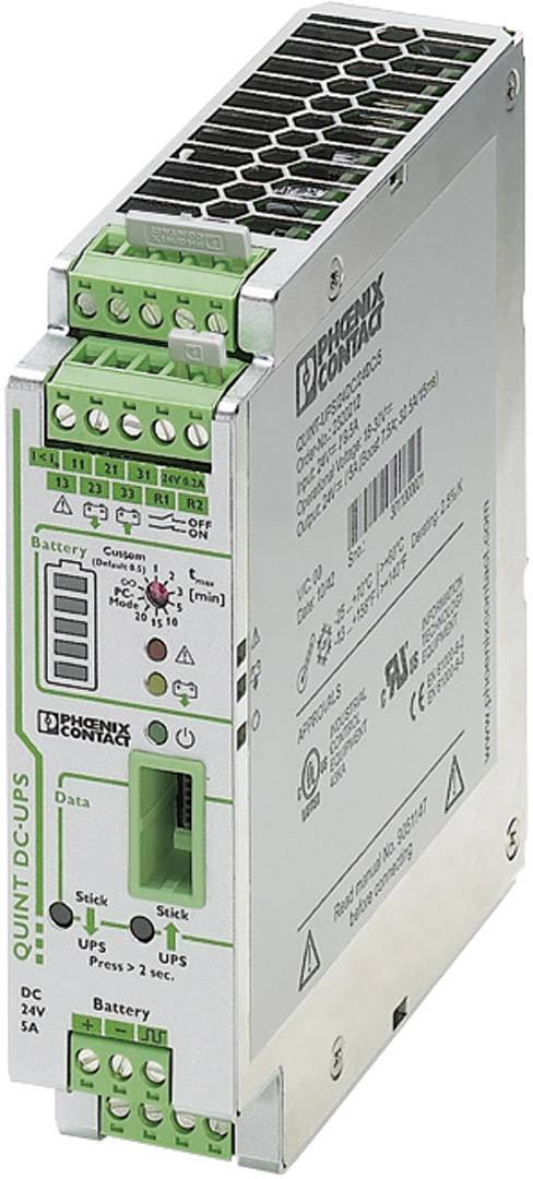 Phoenix Contact QUINT-UPS/ 24DC/ 24DC/ 5 Rail-mount UPS (DIN)