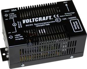 Convertidor CC/CC VOLTCRAFT de 12 V a 24 V y 240 W