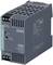 Siemens power supply unit, model SITOP PSU100C, grey, with input range 100-230V and output 24V/2.5A, suitable for industrial applications.