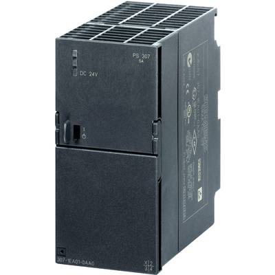   Siemens  SIMATIC PS307 24 V/5 A  Rail mounted PSU (DIN)    24 V DC  5 A  120 W  No. of outputs:1 x    Content 1 pc(s)