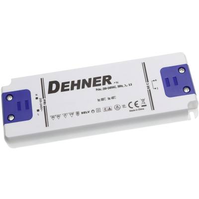 Dehner Elektronik SNP50-24VF-1 LED transformer  Constant voltage 50 W 0 - 2.08 A 24 V DC not dimmable, Approved for use 