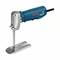 Electric hand tool by Bosch, model GSG 300, designed for professional applications such as cutting fabric or leather.