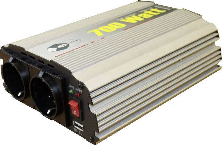 e-ast Inverter CL700-D-12 700 W 12 V DC - 230 V AC, 5 V DC