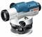 'Bosch GOL 26 D' optical level with fixed telescope, focus wheel, angle and height adjustment, suitable for construction applications.