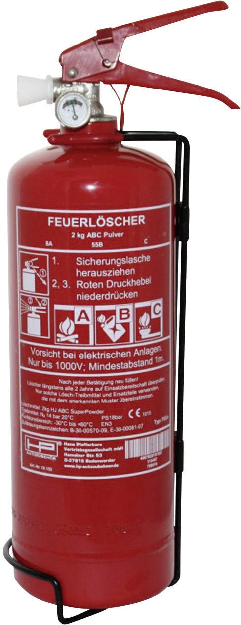 Feuerlöscher 2 Kg ABC