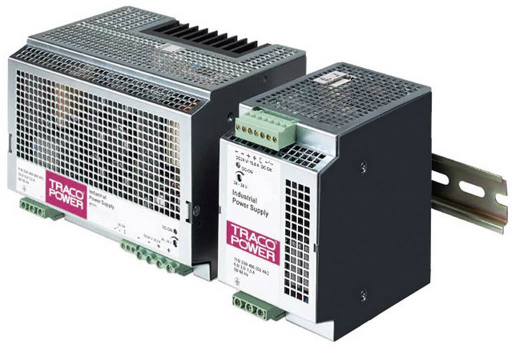 TracoPower TSP 240-124-3PAC500 Rail mounted PSU (DIN) 24 V DC 10 A 240 W 1 x