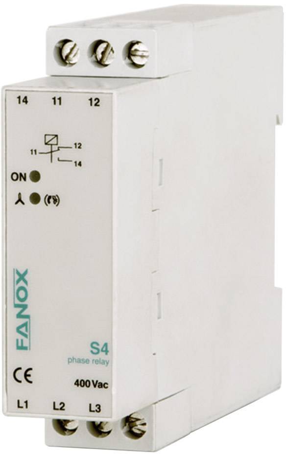Monitoring relay 1 change-over Fanox S4-3x400V AC 1 pc(s) | Conrad.com