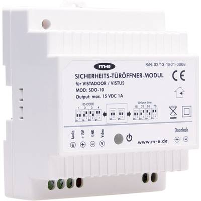 m-e modern-electronics Vistadoor, Vistus Door intercom Door opener unit
