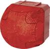 Auer Signalgeräte Light LED QDS 874162313 Red Red Non-stop light signal, Flasher 230 V AC