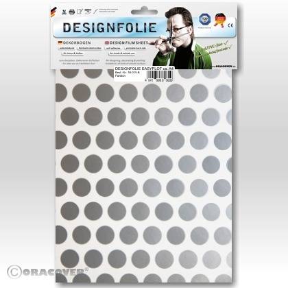 Oracover 90-010-091-B Pattern sheet Easyplot Fun 1 (L x W) 300 mm x 208 mm White, Silver