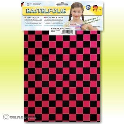 Oracover 48-027-071-B Self-adhesive film Orastick Fun 4 (L x W) 300 mm x 208 mm Pearl, Red, Black