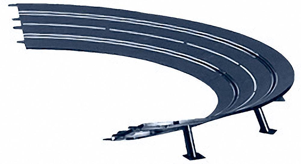 Carrera 20020575 Evolution, DIGITAL 132, DIGITAL 124 Banked turns 2/30°