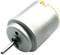 A small, silver DC motor with a protruding drive pin, suitable for simple mechanical applications.