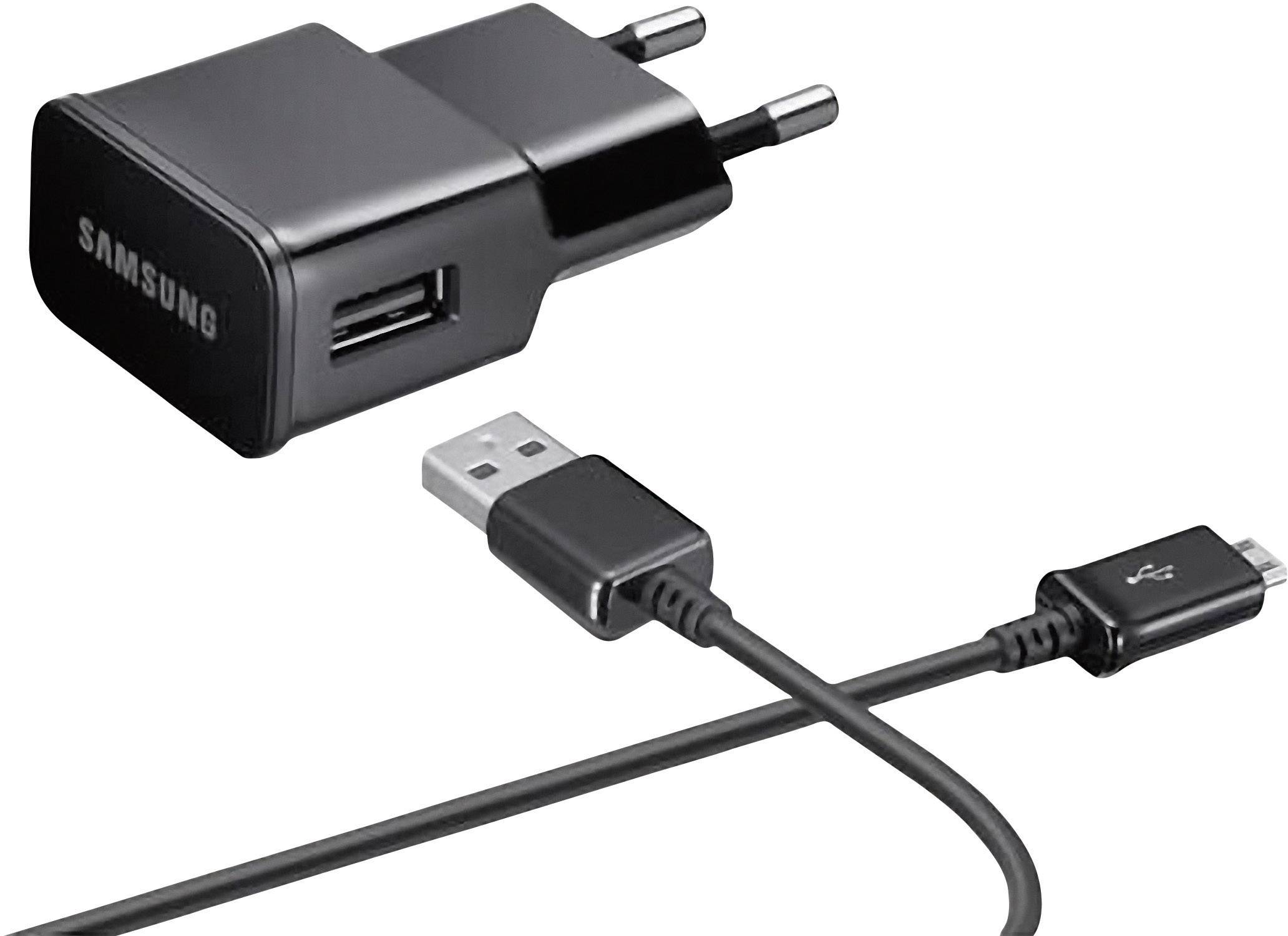 Samsung ETA0U10EBEC Mobile Phone Charger Type Micro USB Black Conrad