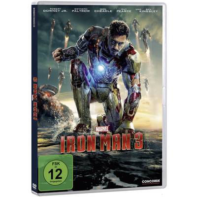DVD Iron Man 3 FSK age ratings: 12
