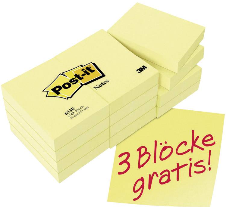 3m yellow sticky notes