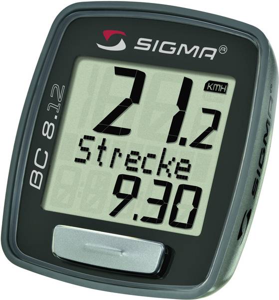 Sigma BC 8.12 Bike computer Cable + wheel sensor | Conrad.com