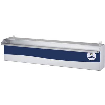 A stainless steel water feature with the 'FIAP' logo, suitable for garden ponds or decorative purposes.