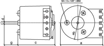 Thalheimer 0090 Variac 1 x 230 V 502.20 VA 1.86 A-1