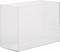 Clear, rectangular acrylic container with an open top, suitable for storing or displaying items.