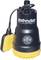 A Zehnder submersible pump with yellow details and an integrated float switch. Suitable for drainage and wastewater.