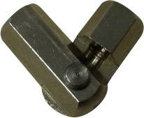 TOOLCRAFT 2010/105 Pivot bolt 2x Internal thread M3 Brass Distance 20 mm 1 pc(s) from