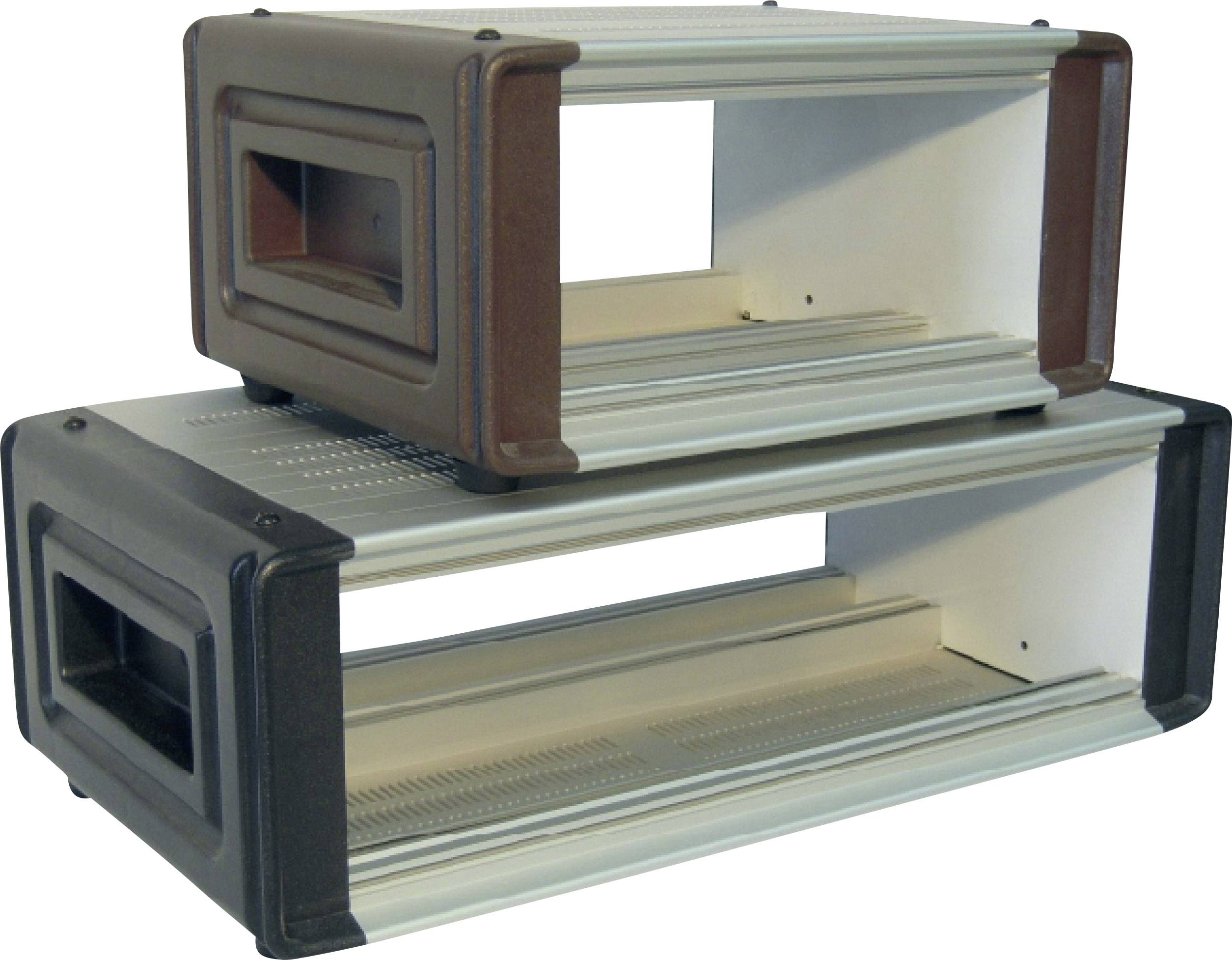 Proma 133 046c Laboratory casing (W x H x D) 510 x 175 x 280 mm Aluminium, Plastic Aluminium (anodised), Brown 1 pc(s)