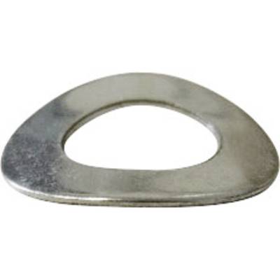 TOOLCRAFT A2 D137-A2 192069 Split lock washers Inside diameter: 2.2 mm M2 DIN 137   Stainless steel A2 100 pc(s)
