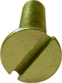 TOOLCRAFT M2*6 D963-4.8:A2K 194819 Countersunk screws M2 6 mm Slot DIN 963 Steel zinc plated 100 pc(s)