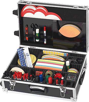 Franken Trainer Presentation accessories case Aluminium No. of parts: 3000 54 cm x 18 cm x 36 cm Black, Silver