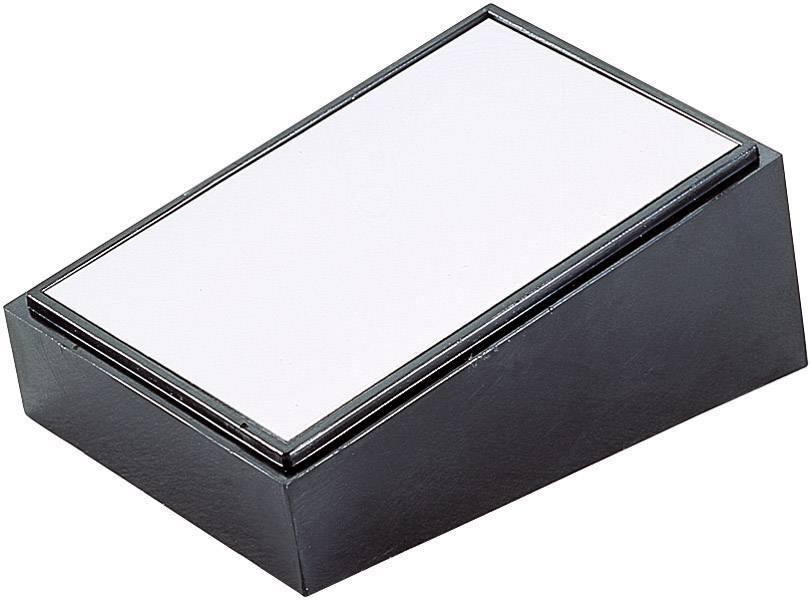 TEKO 102.9 Desk casing (L x W x H) 109 x 70 x 50 mm Plastic, Aluminium Black, Silver 1 pc(s)