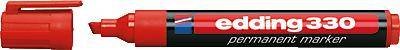Edding 330 4-330002 Permanent marker Red waterproof: Yes