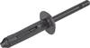 PB Fastener 301-9130-1010 Expanding rivet Hole Ø 5 mm PA 6.6/POM Black 1 pc(s)
