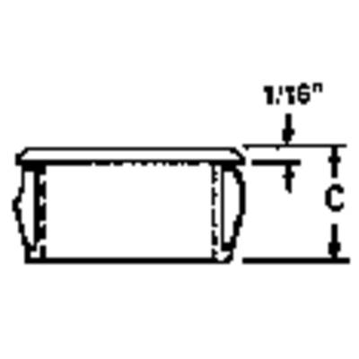 Technical drawing of a rectangular object with side handles. Height of 1'6" (approximately 45.7 cm) is shown.