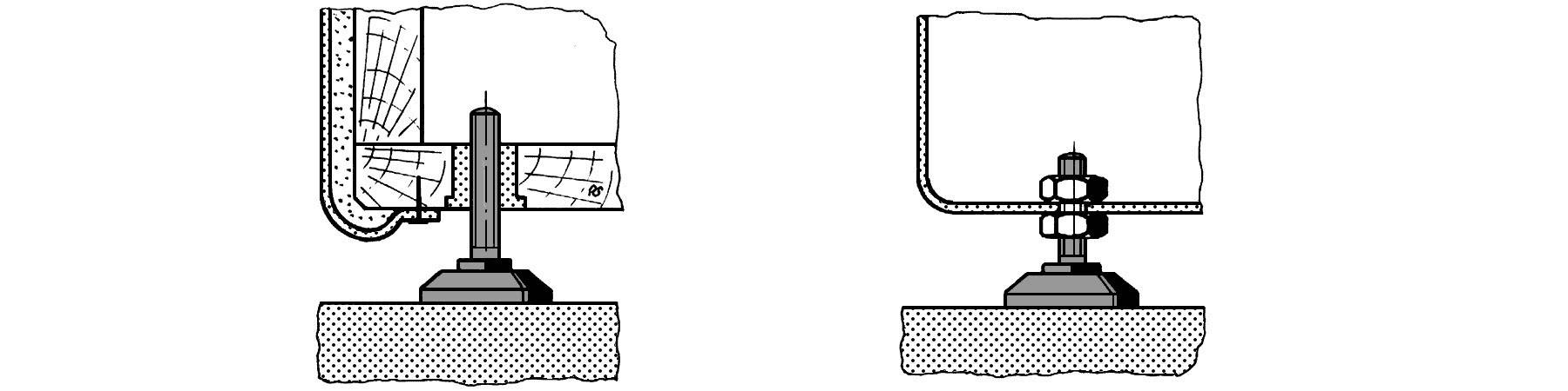 PB Fastener 148 3005 699 11 Foot screw fixing Black (Ø x H) 38 mm x 60 mm 1 pc(s)