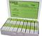 Open box with several green ESKA fuses. Contact details and product information from Erich Schweizer Ltd. are printed on the inside of the lid.