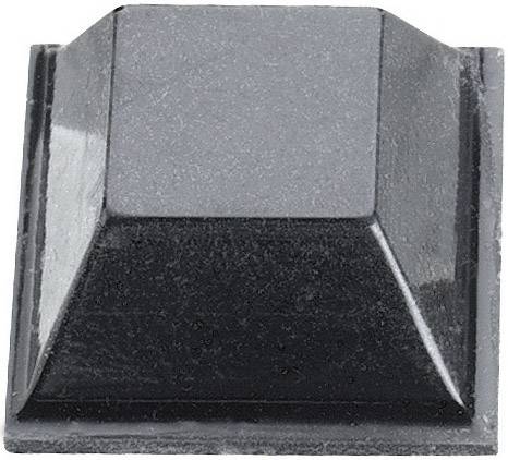 3M SJ 5018 Foot self-adhesive, square Black (L x W x H) 12.7 x 12.7 x 5.8 mm 1 pc(s)