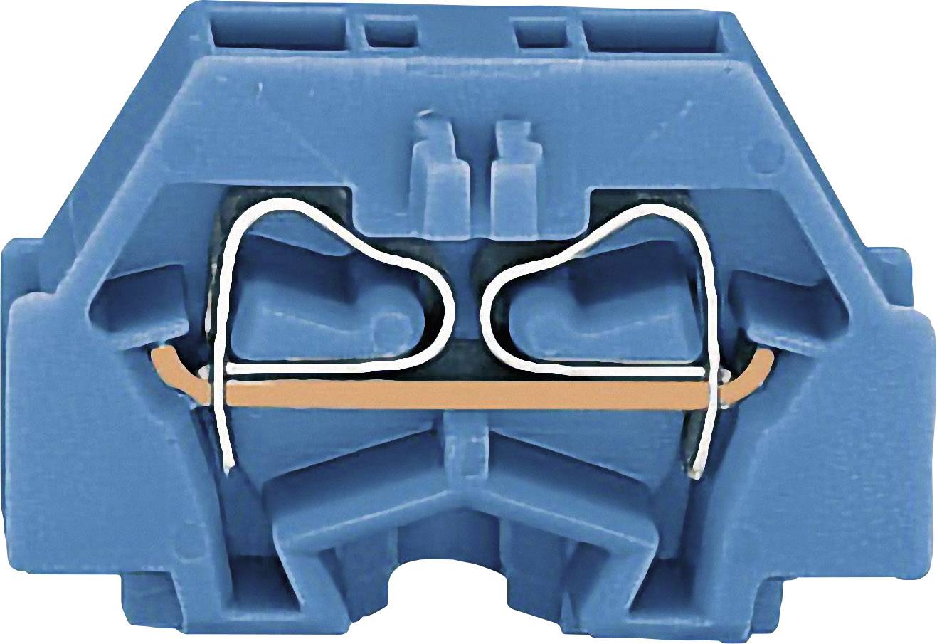 WAGO 260-304 Terminal 5 mm Pull spring Configuration: N Blue 1 pc(s)