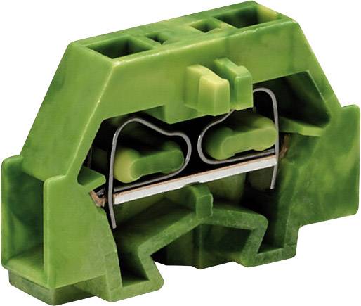 WAGO 260-307 Terminal 5 mm Pull spring Configuration: Terre Green, Yellow 1 pc(s)